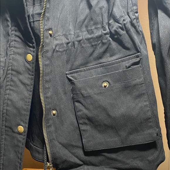 EDEN SOCIETY Holly Contrast Hood Cargo Jacket - Picture 6 of 6